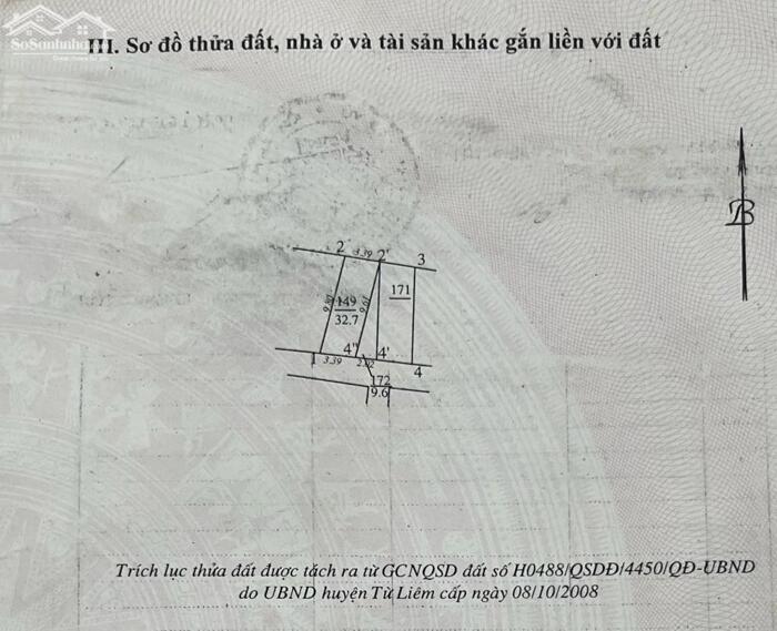 Hình ảnh Bán đất thổ cư Tây Tựu, Bắc Từ Liêm, ô tô vào đất, gần trung tâm Hành chính, phù hợp cho gia đình & đầu tư! 3