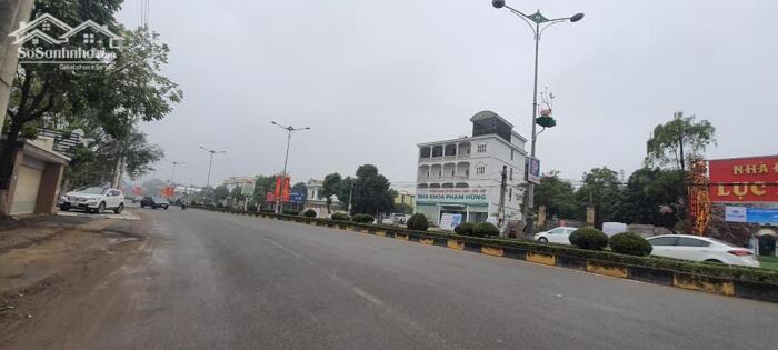 Hình ảnh Bán đất TMDV mặt đường Nguyễn Tất Thành, Vĩnh yên. Lô góc 3 mặt tiền. 0