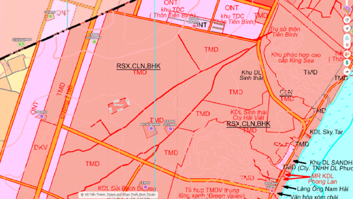 Hình ảnh Cần tiền trị bệnh-Đất gần DT719B-Tiến Thành-Phan Thiết-Gồm 2 thửa LK:8,4 sào+1,2Ha 3