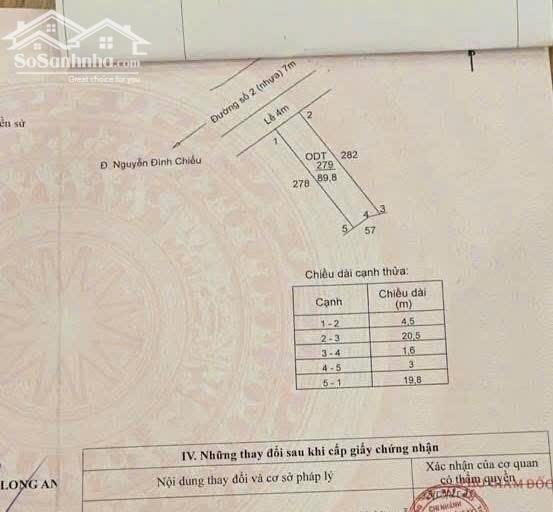 Hình ảnh Đất chợ P3 TP Tân An, Long An 3