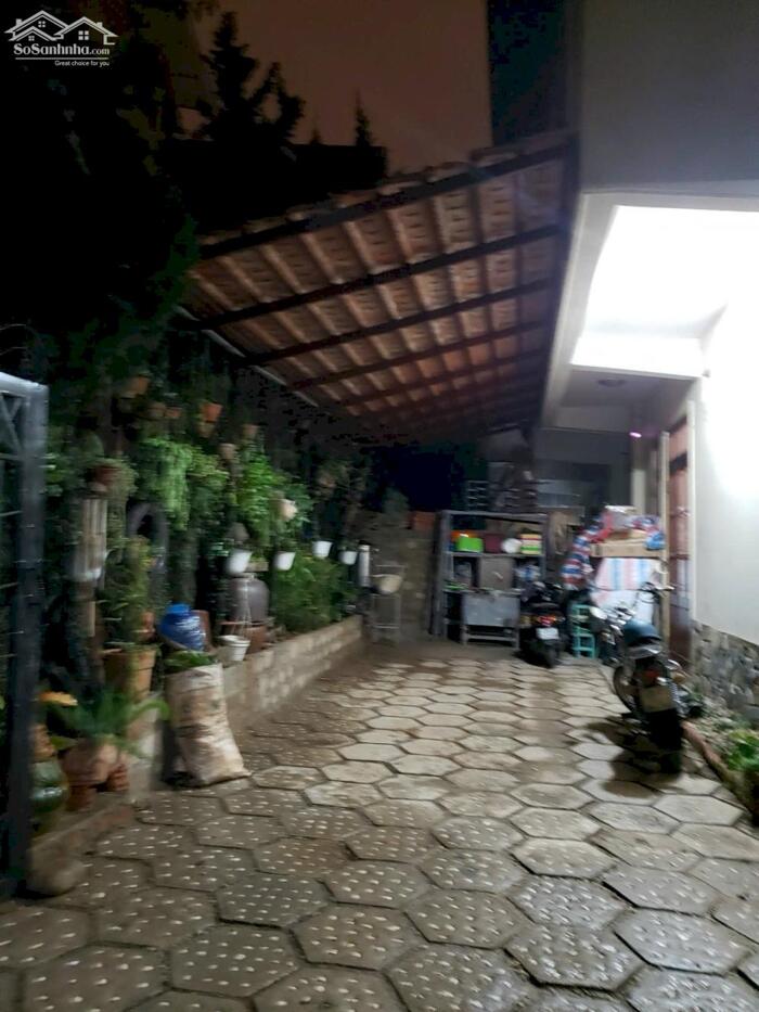 Hình ảnh Bán nhà Trần Thái Tông, Phường 9, Đà Lạt – 1 trệt 1 lầu, sân đậu 3 ô tô, view đồi thông 9