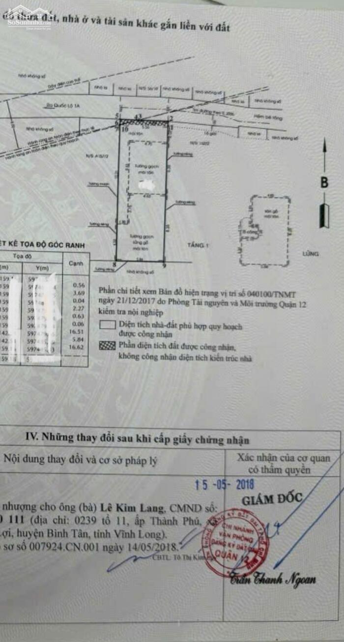 Hình ảnh Nhà mới keng Quận 12 sát QL1A gần Metro, dt 102m² giá chỉ 5,x tỷ đồng 6