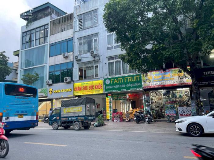 Hình ảnh Nhỏ nhưng có võ, 27,5m2 mặt tiền 4m có nhà 4,5 tầng mặt phố Thạch Bàn đang cho thuê kinh doanh ổn định 3