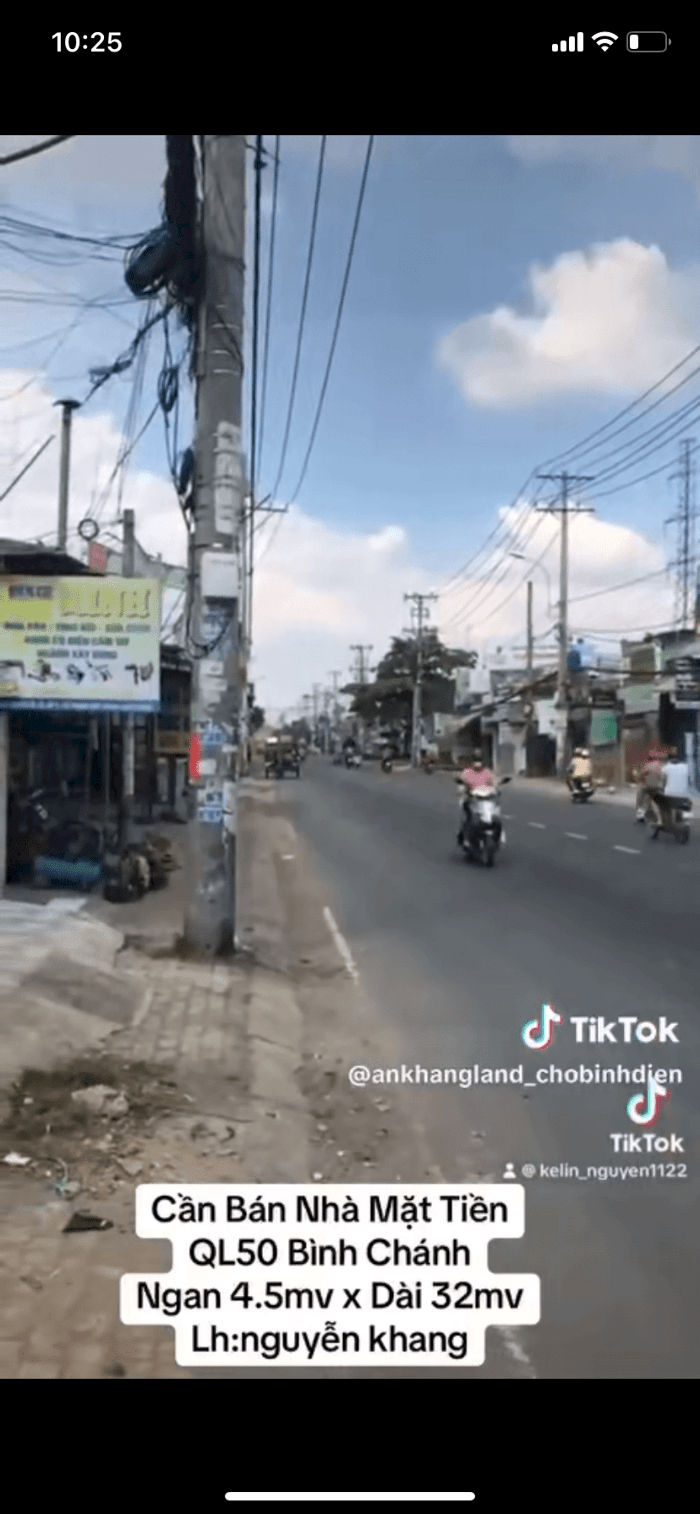 Hình ảnh Bán nhà 1 trệt 1 lầu mặt tiền quốc lộ 50 , Bình Chánh , 130 m2 , thu nhập 20 tr / th 0