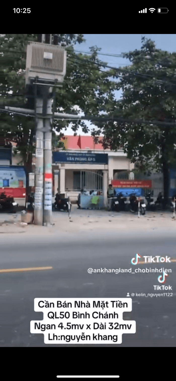 Hình ảnh Bán nhà 1 trệt 1 lầu mặt tiền quốc lộ 50 , Bình Chánh , 130 m2 , thu nhập 20 tr / th 3