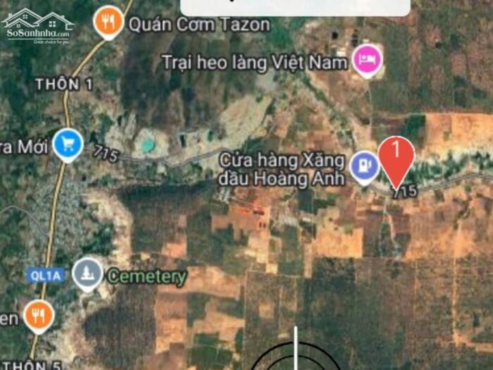 Hình ảnh Đất lô 2,đường 715-Hàm Đức-Hàm Thuận Bắc-DT 2,1 sào,mt 44m,View mương nước 2