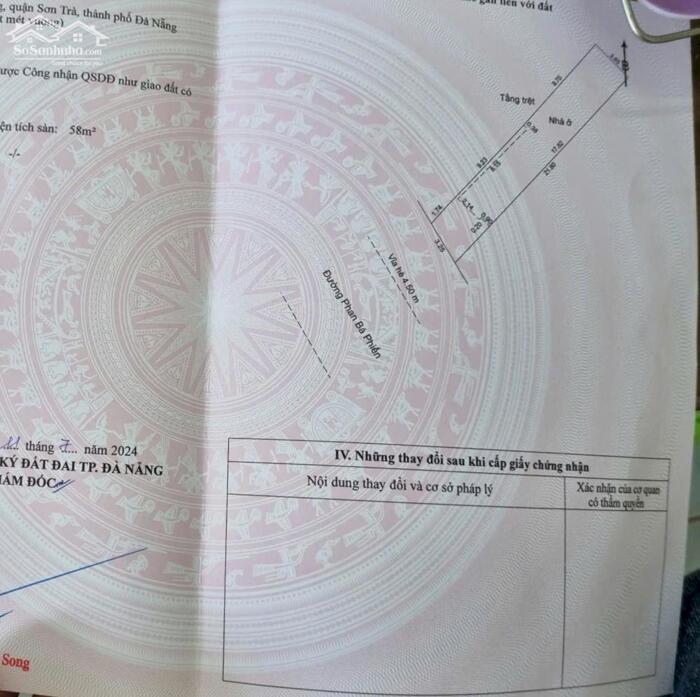 Hình ảnh Mình cần tiền bán gấp lô đất mặt tiền 7m5 Phan Bá Phiến , Phường Mân Thái , Quận Sơn Trà ⭐⭐⭐ 0