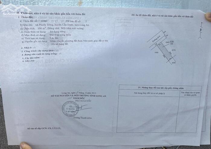 Hình ảnh Nền đẹp 100m2 kdc Phước Đông giá đầu tư 950tr 4