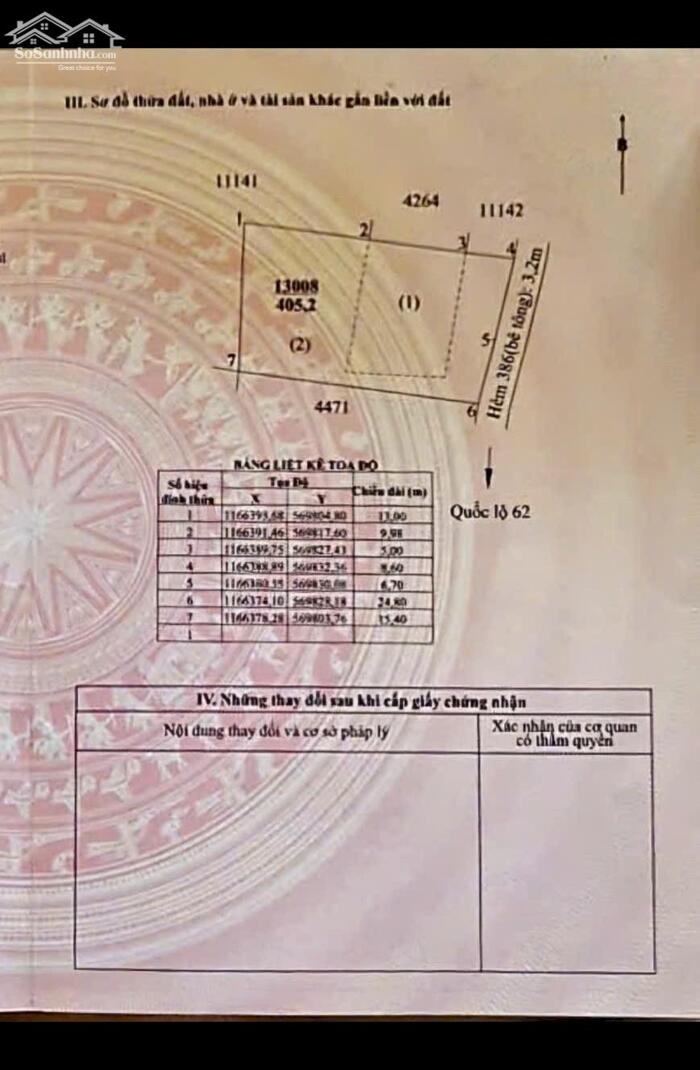 Hình ảnh Đất hẻm ô tô P6 TP Tân An, Long An 4