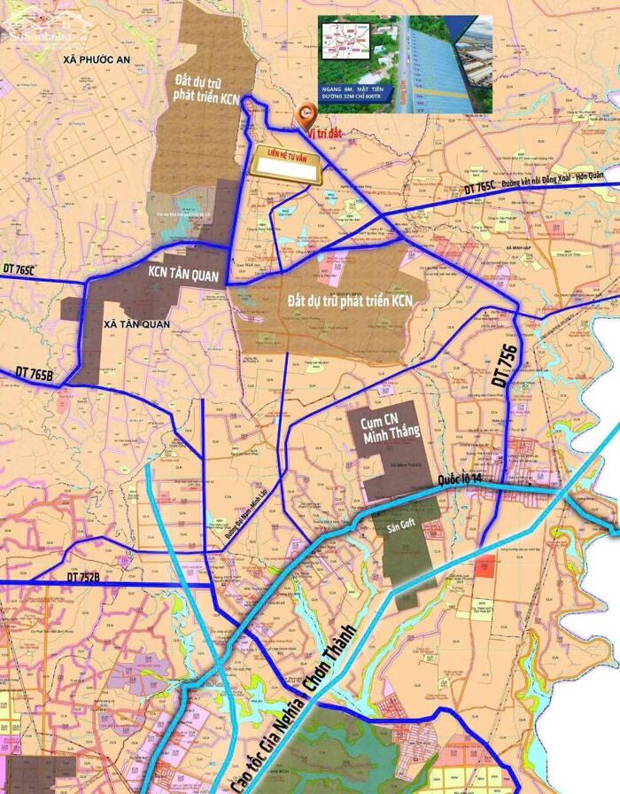 Hình ảnh Đất mặt tiền đường 32m ngay chợ trường UBND Quang Minh. 6