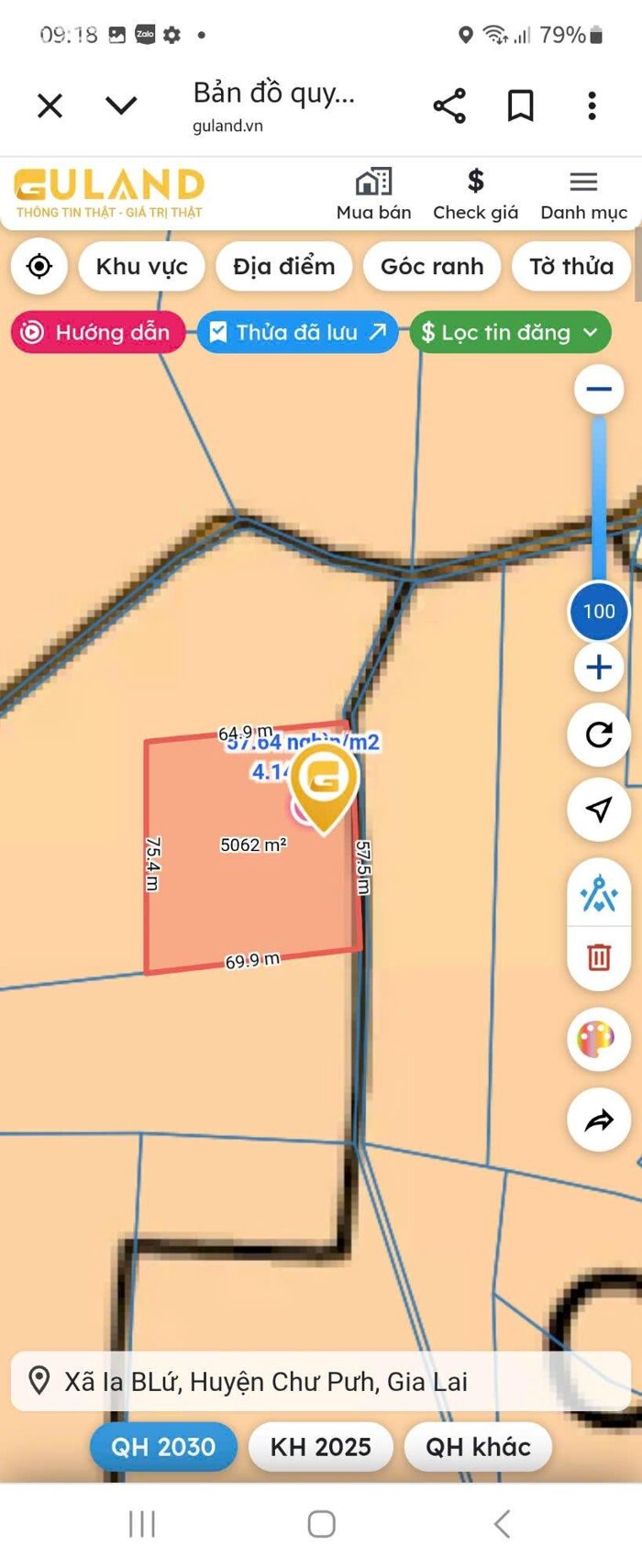 Hình ảnh Chư Pưh- Gia Lai dt hơn 5000m2 mặt tiền dài miên man 70m oto tới đất đất đỏ bazan giá chỉ 290tr bao sổ 2