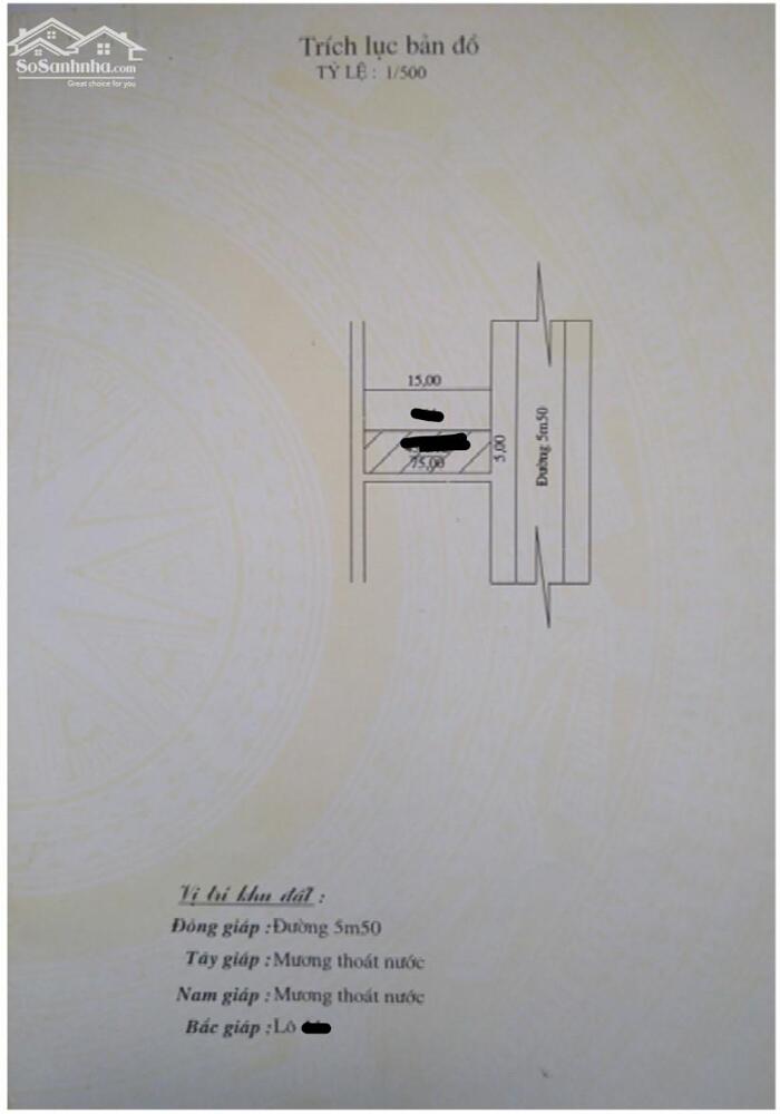 Hình ảnh Cần bán lô đất MT(Kẹp cống) Phú Lộc 9,P Thanh Khê.Đà Nẵng. 2