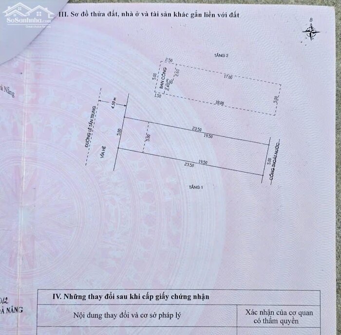Hình ảnh Mình cần bán nhà 2 tầng mặt tiền đường 10m5 Lê Tấn Trung , Phường Sơn Trà , Đà Nẵng ( Gần Chợ Chiều Hải Sản ) ⭐⭐⭐⭐ 2