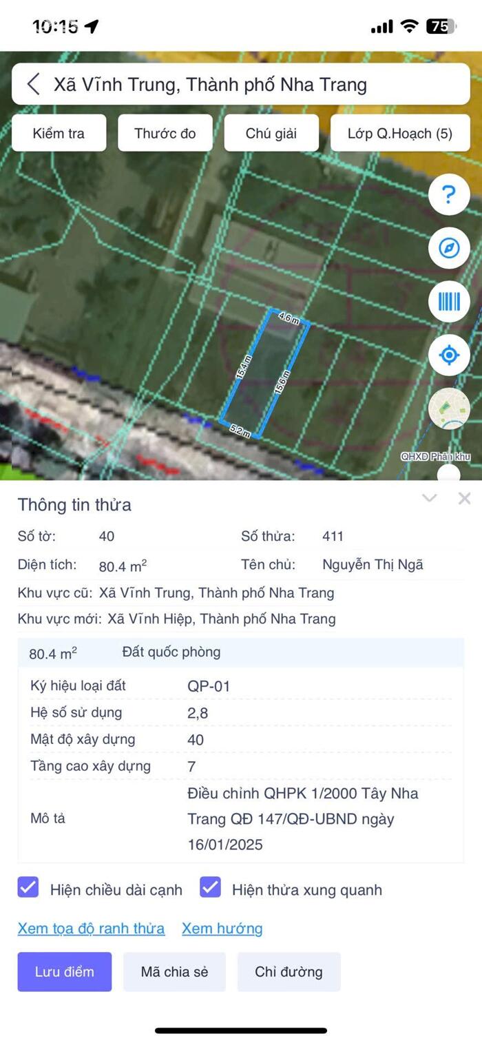 Hình ảnh Bán đất thổ cư xã Vĩnh Hiệp, Nha Trang (Tây Nha Trang) giá chỉ 1tỷ 150triệu 2