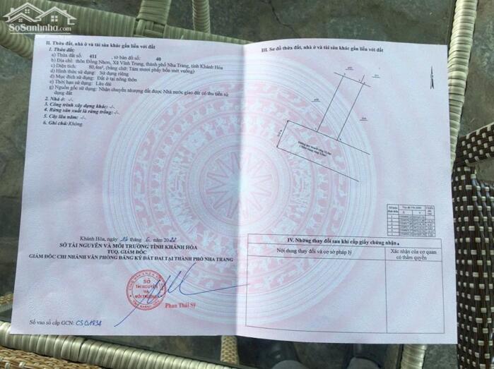 Hình ảnh Bán đất thổ cư xã Vĩnh Hiệp, Nha Trang (Tây Nha Trang) giá chỉ 1tỷ 150triệu 3