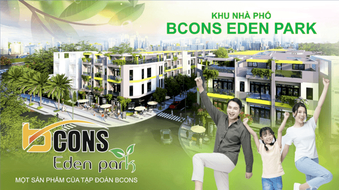 Hình ảnh BÁN NHÀ PHỐ BCONS EDEN PARK 82,5M2 XD 4 TẦNG KẾ METRO SỐ 1, VÀNH ĐAI 3 2