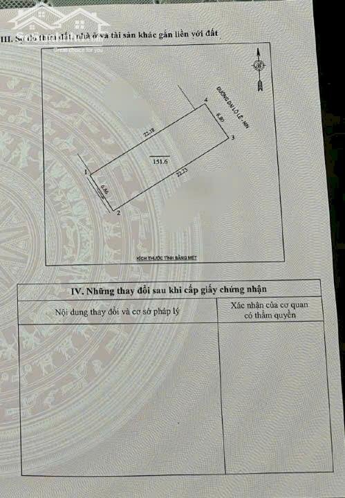 Hình ảnh Bán lô 385m2, mặt tiền 18,5m. Đất đẹp mặt đường 32 ( Đại Lộ Lê Nin ) - TP. Vinh 2