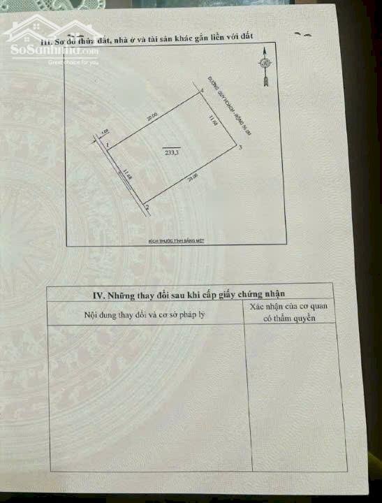 Hình ảnh Bán lô 385m2, mặt tiền 18,5m. Đất đẹp mặt đường 32 ( Đại Lộ Lê Nin ) - TP. Vinh 1