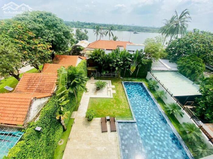Hình ảnh Bán Biệt Thư View Sông Sài Gòn Thảo Điền-Diện tích 700m2-Hồ Bơi Sân Vườn Hiện Đại 0