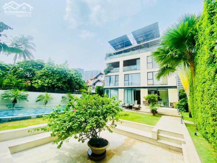 Hình ảnh Bán Biệt Thư View Sông Sài Gòn Thảo Điền-Diện tích 700m2-Hồ Bơi Sân Vườn Hiện Đại 4