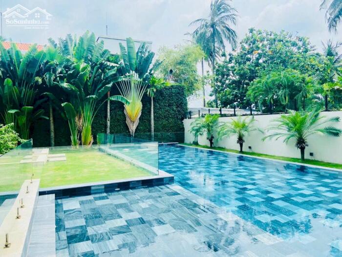 Hình ảnh Bán Biệt Thư View Sông Sài Gòn Thảo Điền-Diện tích 700m2-Hồ Bơi Sân Vườn Hiện Đại 1