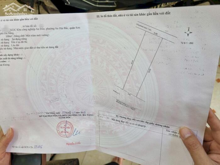 Hình ảnh Mình cần bán lô đất mặt tiền đường 7m5 Hoàng Đức Lương , An Hải Bắc, Sơn Trà, Đà Nẵng ⭐⭐⭐⭐⭐ 2