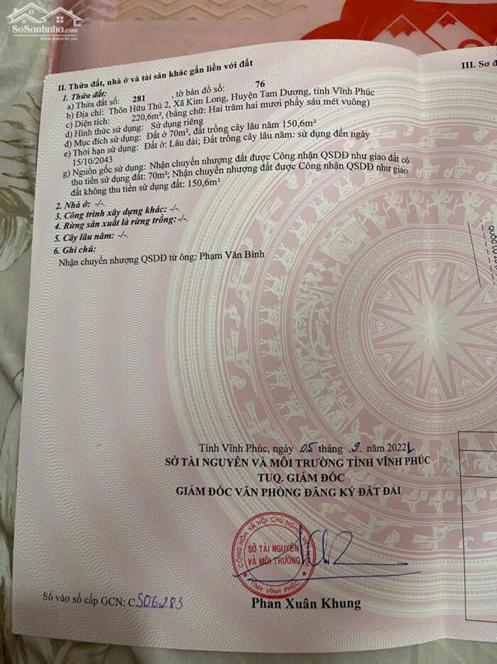 Hình ảnh Bán đất mặt đường 2B cũ, hữu thủ , Kim long . rẻ như đất trong làng. 5