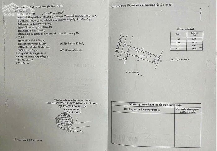 Hình ảnh Nhà hẻm 59 đường Trần Phong Sắc P4 TP Tân An 4