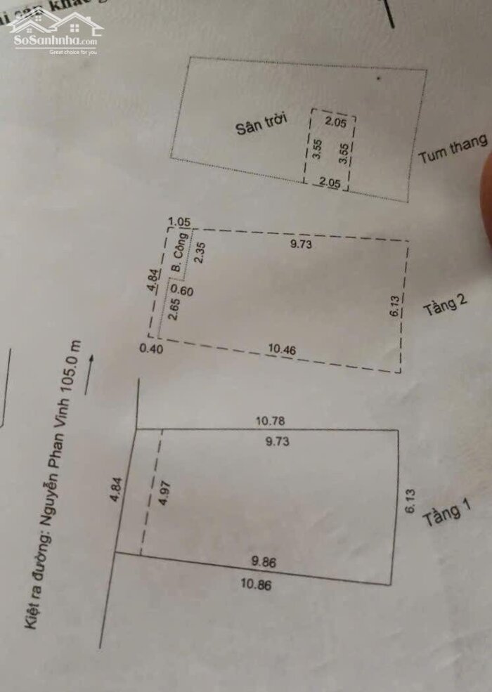 Hình ảnh Mình cần bán nhà 3 tầng kiệt ô tô 5m Nguyễn Phan Vinh , Phường Sơn Trà , TP. Đà Nẵng ( GẦN BIỂN ) ⭐⭐⭐⭐⭐ 1