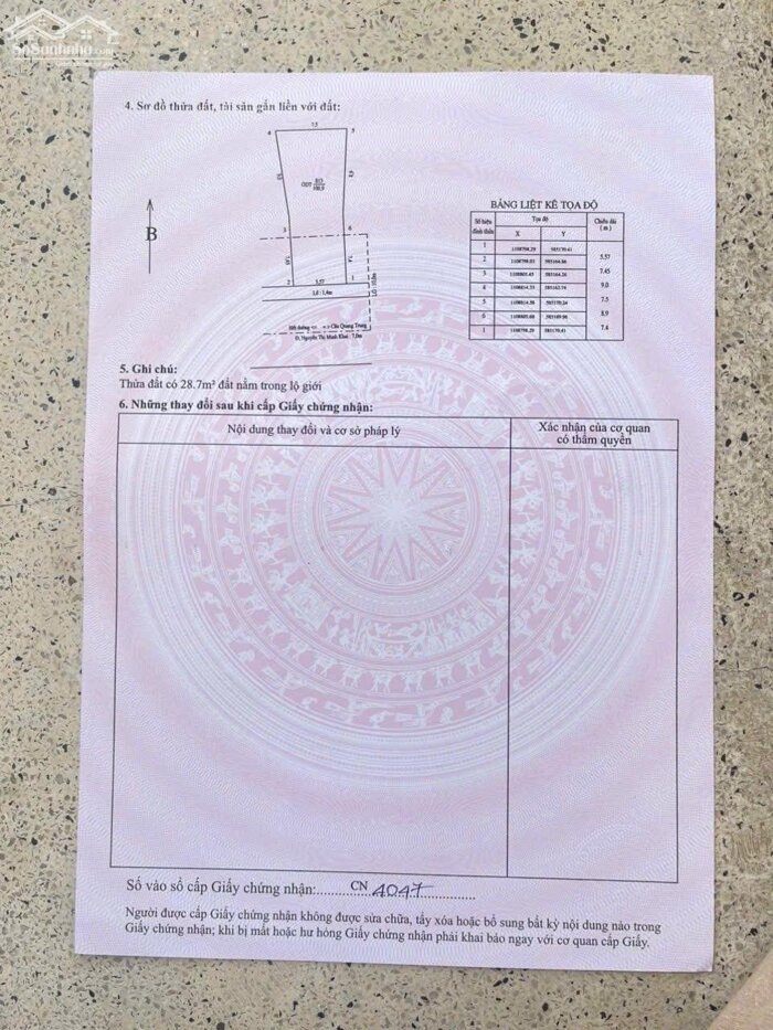 Hình ảnh Bán nhà MT Nguyễn Thị Minh Khai,Nở Hậu(Sau là Bến Ninh Kiều Nối Dài), ĐN 7