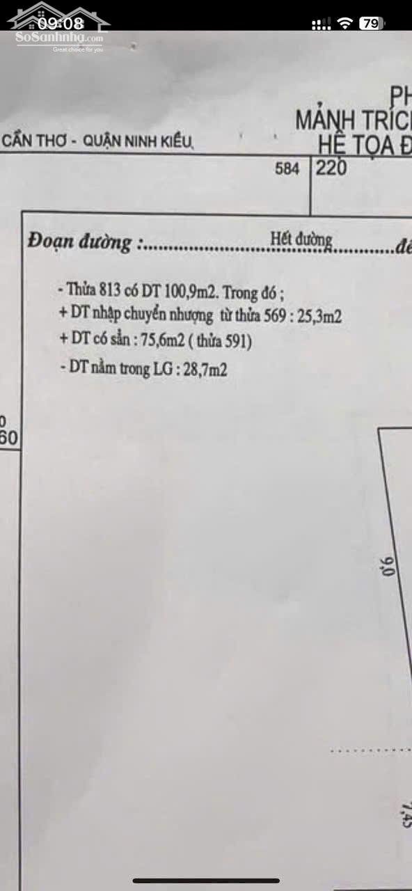 Hình ảnh Bán nhà MT Nguyễn Thị Minh Khai,Nở Hậu(Sau là Bến Ninh Kiều Nối Dài), ĐN 4
