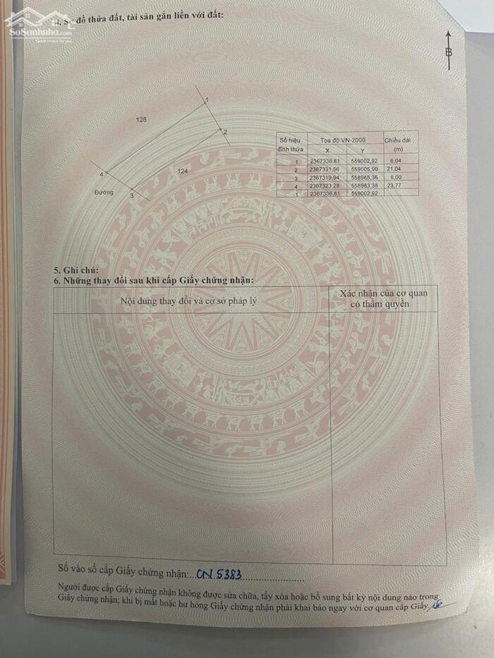 Hình ảnh Bán đất thổ cư thôn kiên tràng, tam quan, tam đảo. ( xã Tam dương bắc mới) 2