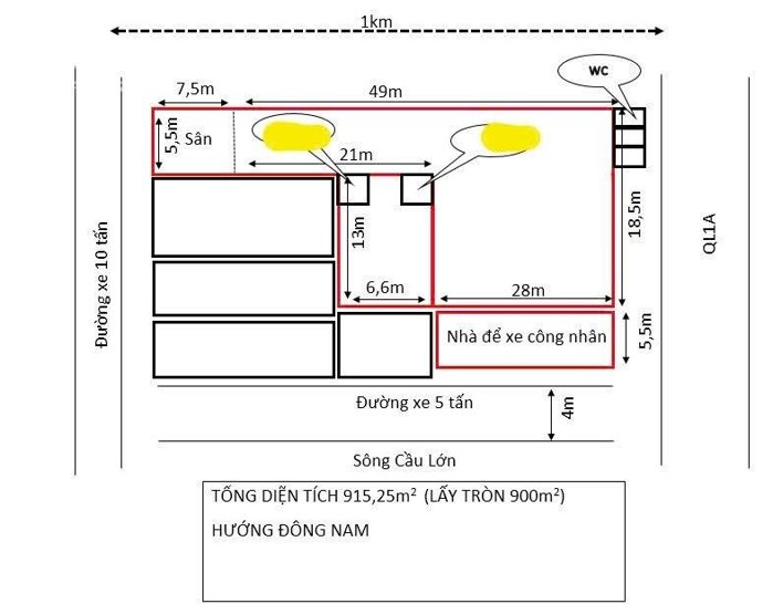 Hình ảnh Cho thuê nhà xưởng ngành may 1000m2 An Phú Đông Quận 12 0