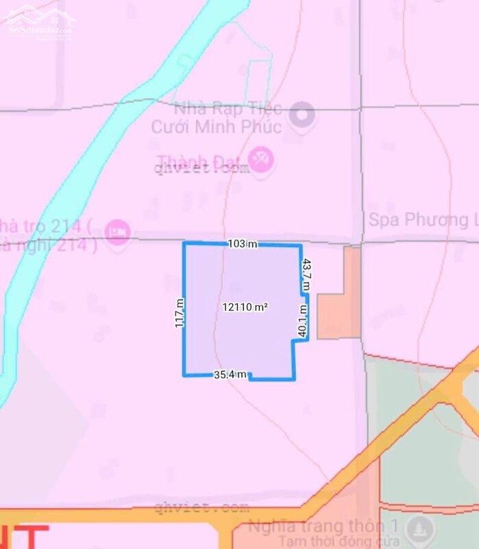 Hình ảnh bán gấp 103x115(12110m2) đất ngay KCN Sơn Mỹ, Hàm Tân, Bình Thuận. có 400m2 thổ cư, giá rẻ 2