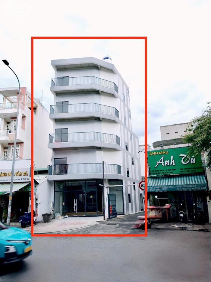 Hình ảnh CHO THUÊ TÒA NHÀ 43 NƠ TRANG LONG, Q.BÌNH THẠNH - MẶT TIỀN 8M - 1 HẦM 5 TẦNG - XÂY MỚI 100% 0