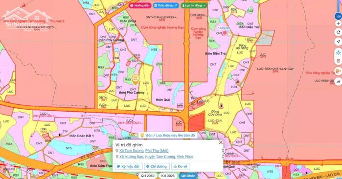 Hình ảnh Bán đất đẹp Phú cường, Hướng đạo, Tam dương. Cạnh 3 Khu công nghiệp. 1