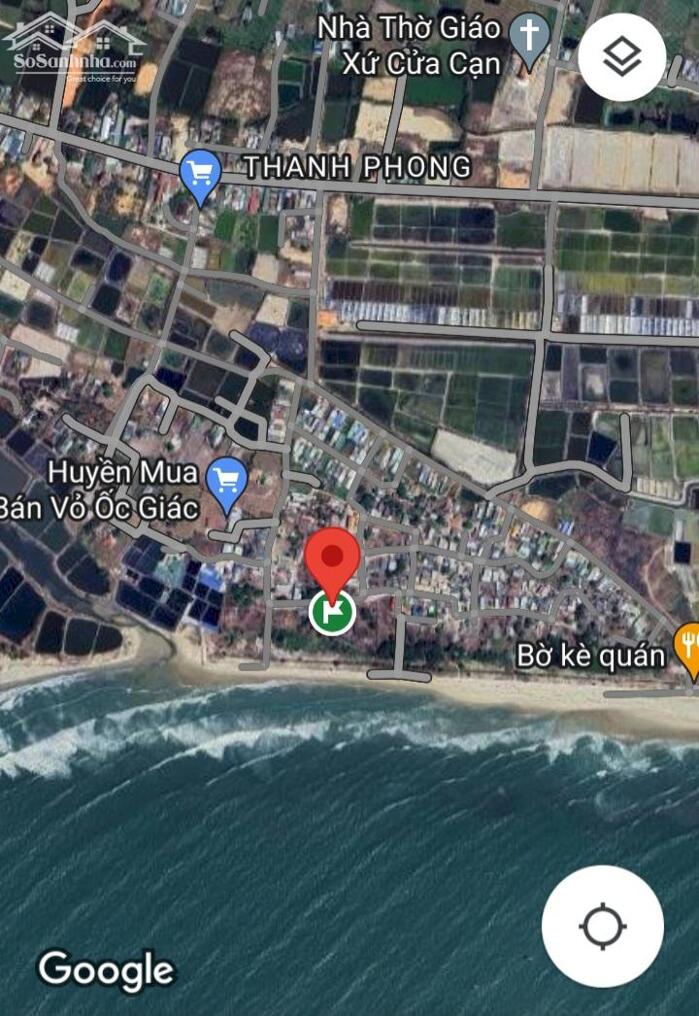 Hình ảnh Đất Mặt tiền Biển-Tân Thành(Hàm Thuận Nam cũ)-Lâm Đồng-DT 840m2,có 480m2TC 0