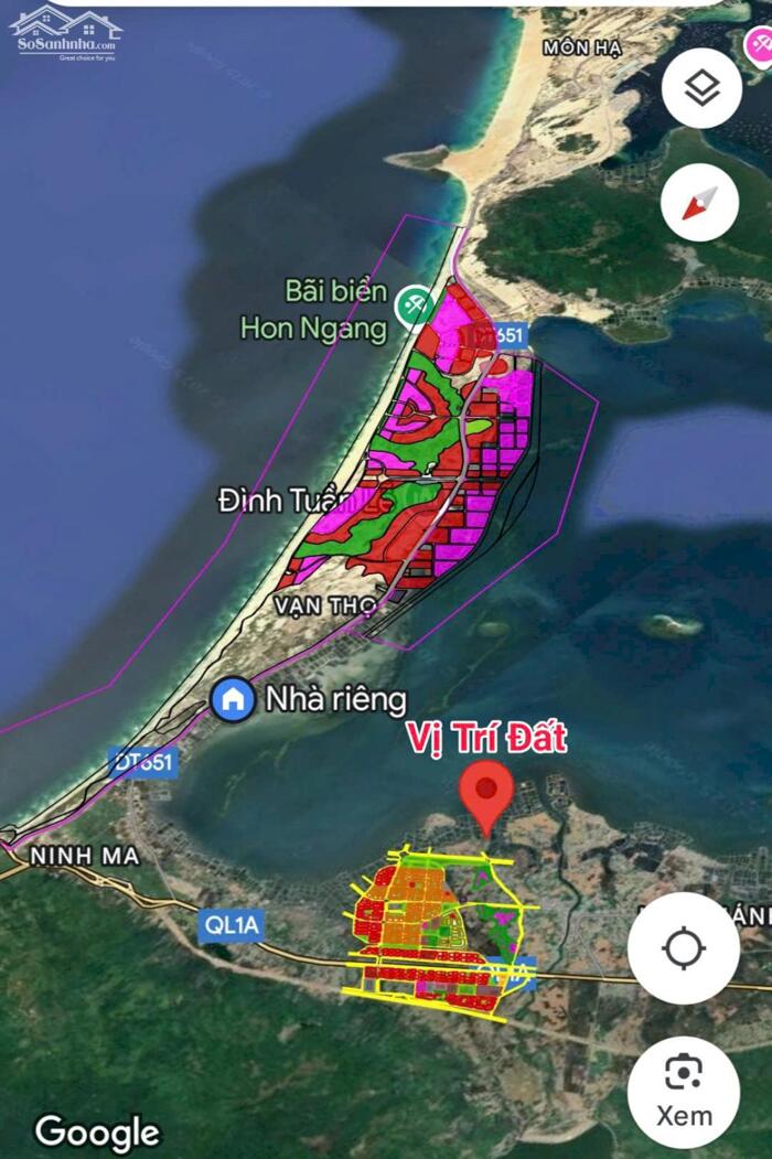 Hình ảnh BÁN LÔ ĐẤT VIEW BIỂN – VỊ TRÍ ĐẸP TẠI XÃ VẠN LONG, KKT VÂN PHONG 1