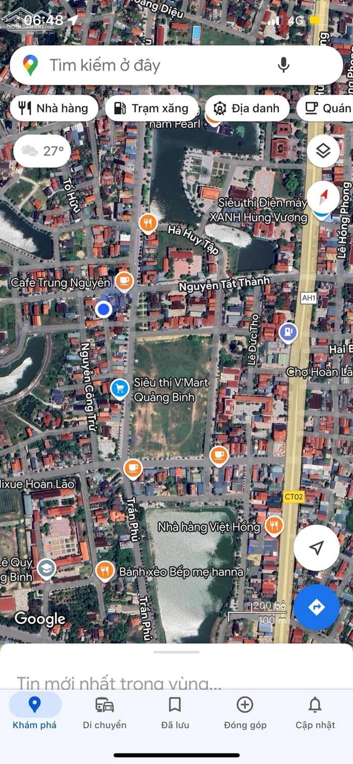 Hình ảnh đất dãy 2 đường Trần Phú Hoàn Lão dt 10x16, giá 1 tỷ xxx, ngân hàng hỗ trợ vay vốn, LH 0888964264 2