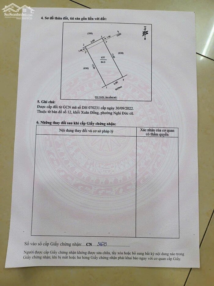 Hình ảnh BÁN LÔ 84m2 ĐẤT ĐẸP - TÁI ĐỊNH CƯ XUÂN ĐỒNG - NGHI ĐỨC 0