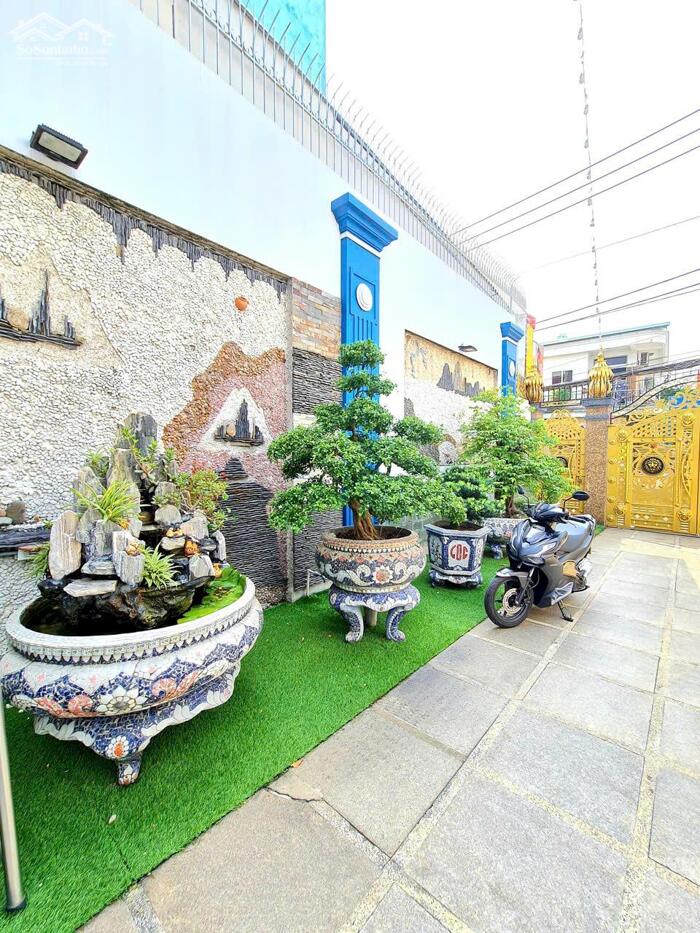 Hình ảnh Bán Biệt thự 5 lầu mái Thái MTKD Spa Nguyễn Văn Khối 7m 266m2 có hầm, hồ bơi chỉ 22.5 tỷ 4