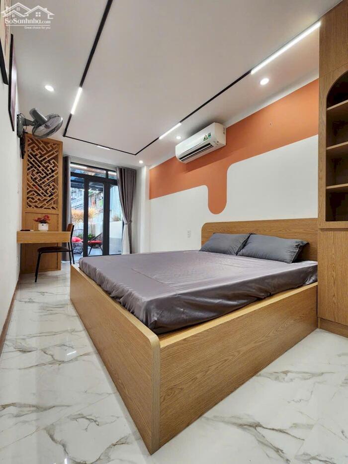 Hình ảnh Bán nhà Bình Thạnh sát mặt tiền Chu Văn An - gần HV cán bộ - 4 tầng (6x12m) nhà mới ở ngay 3