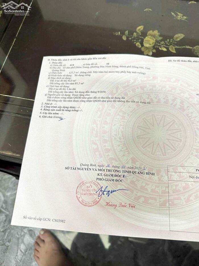 Hình ảnh đất Nguyễn Văn Cừ Đồng Hới gần các sở ban ngành giá 2 tỷ xxx, anh chị Quảng Trị ra đây công tác thì nên mua, ngân hàng hỗ trợ vay, LH 0888964264 2