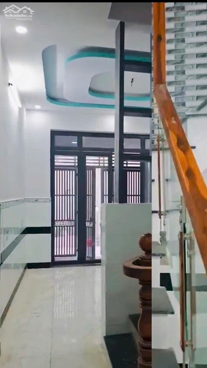 Hình ảnh 1 tỷ 650tr có nhà ở ngay ấp 1 đường võ văn vân ngay cầu dân sinh nhà 1 trệt 1 lầu 0