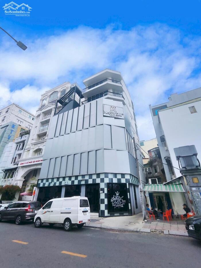 Hình ảnh VIP - TÒA NHÀ GÓC 2MT SỐ 1 TRẦN NHẬT DUẬT, QUẬN 1 - 8M X 16M 8 TẦNG - THANG MÁY, PCCC 1