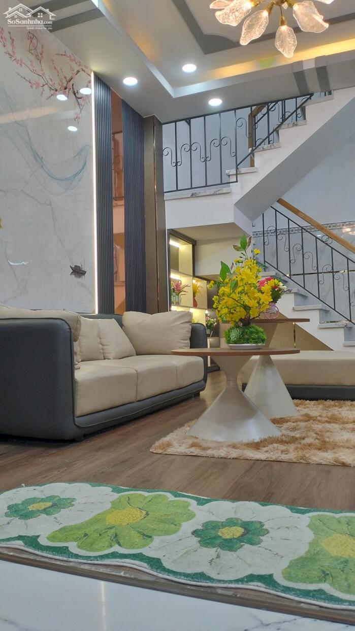 Hình ảnh SÁT mặt tiền Quang Trung Gò Vấp Ngay Ngã tư Phan Huy Ích, Quang Trung, xe hơi đậu cửa, nhà đẹp full nội thất vào ở ngay 1