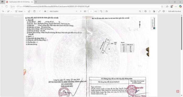 Hình ảnh Đất thổ nằm trong dự án kdc Nam Phong Ecotown 151m2 giá rẻ 500tr 3