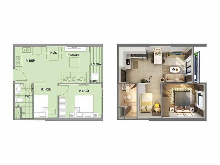 Hình ảnh BÁN CĂN HỘ VINHOMES GRAND PARK 1PN+ – HƯỚNG ĐÔNG BẮC, NHÀ MỚI ĐẸP 1