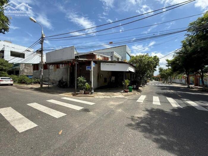 Hình ảnh Cần bán lô góc 2 MT Đặng Huy Trứ và Hoà Minh 14,Đối Diện trường THCS Lương Thế Vinh 0