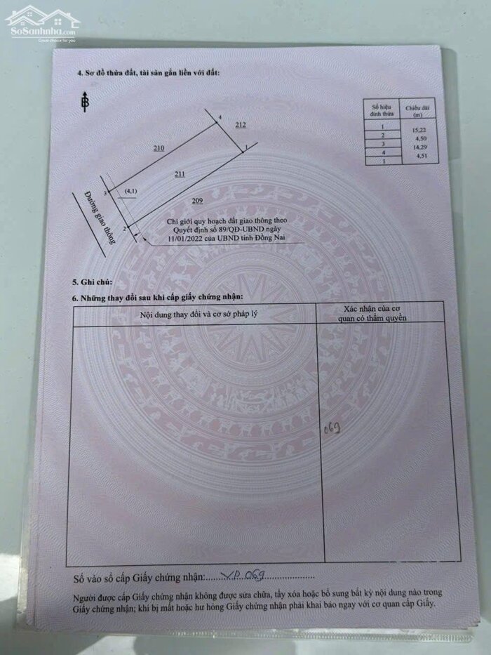 Hình ảnh Cần Bán 03 Lô Đất Bửu Hoà – Gần Chợ Đồn – TP. Biên Hoà. Vị Trí Đẹp 4